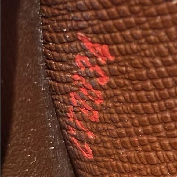 Louis Vuitton Monogram Damier Ebene Credit Card/Lipstick/Cigarette Holder w/COA - Picture 9 of 10